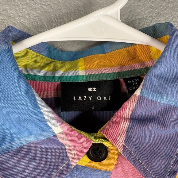 Lazy Oaf Golden Years Check Shirt - Picture 2 of 8